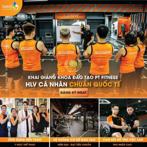 PT Gym chuyên nghiệp với getfit academy